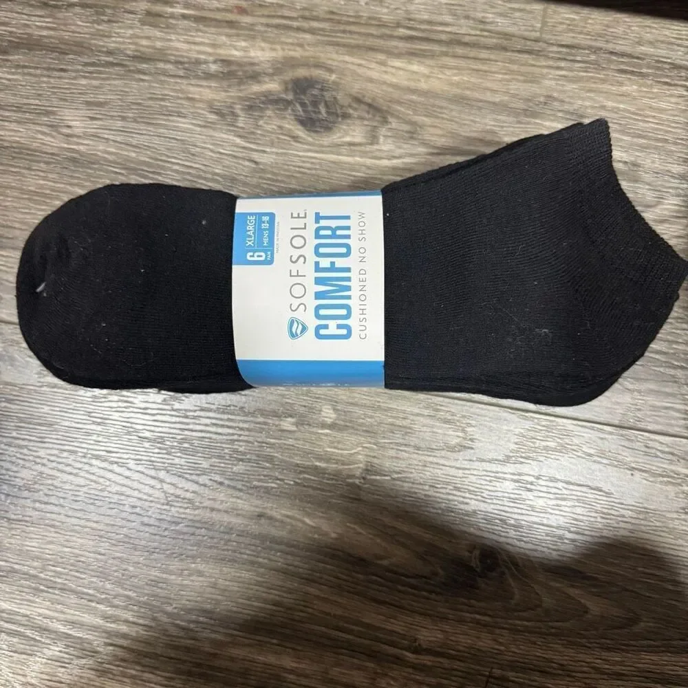 🏈 SOF SOLE ADULT 6 PAIR NO SHOW